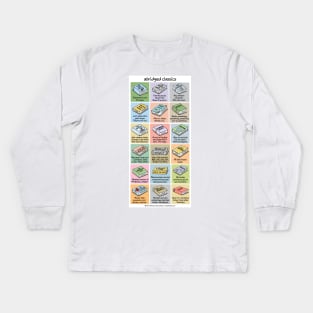 abridged classics (composite) Kids Long Sleeve T-Shirt